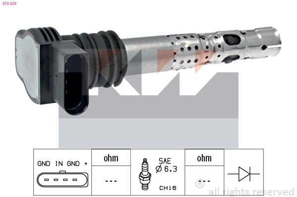 Ignition Coil (470 429)