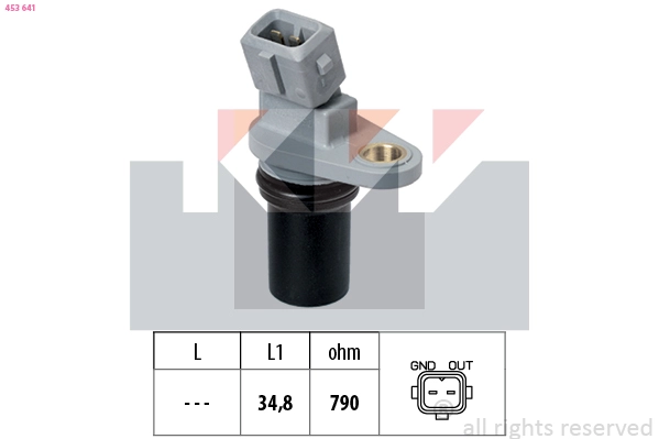 Sensor, RPM (453 641)