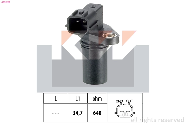Sensor, crankshaft pulse (453 225)