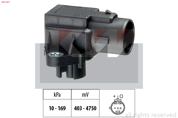 Air Pressure Sensor, altitude adaption (493 031)