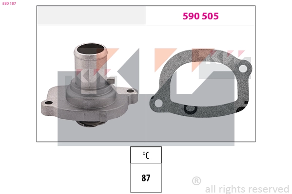 Thermostat, coolant (580 187)
