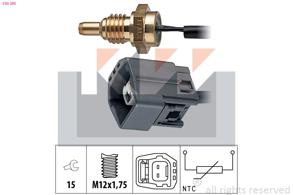 Sensor, coolant temperature (530 295)