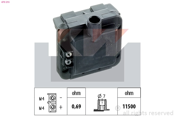 Ignition Coil (470 215)