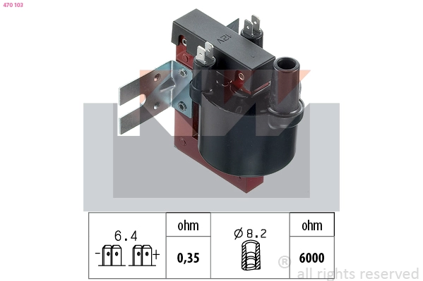 Ignition Coil (470 103)