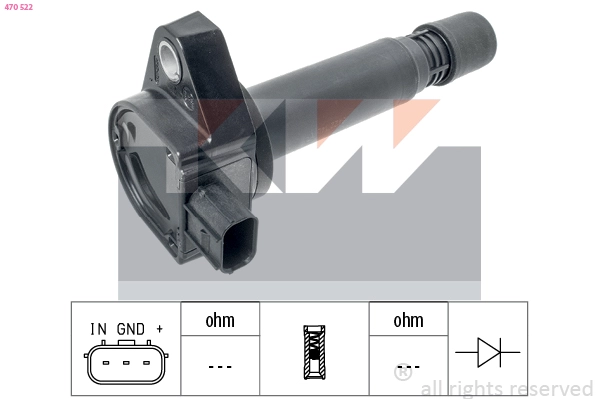 Ignition Coil (470 522)
