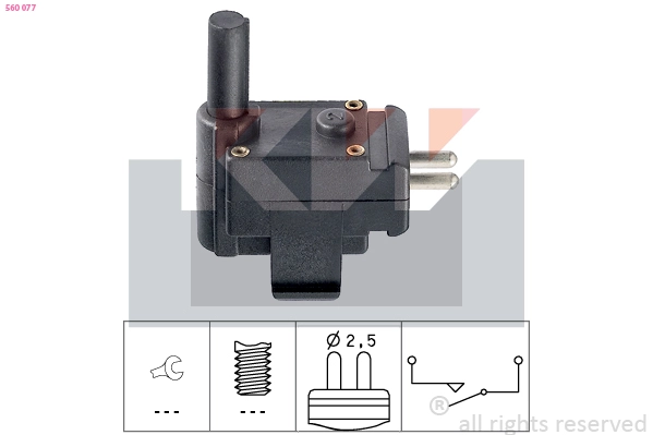 Switch, reverse light (560 077)