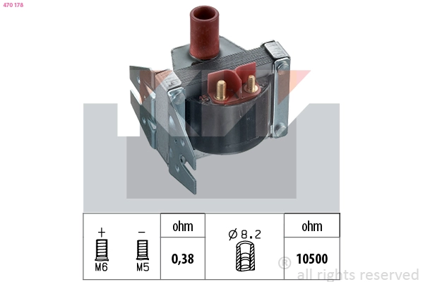 Ignition Coil (470 178)