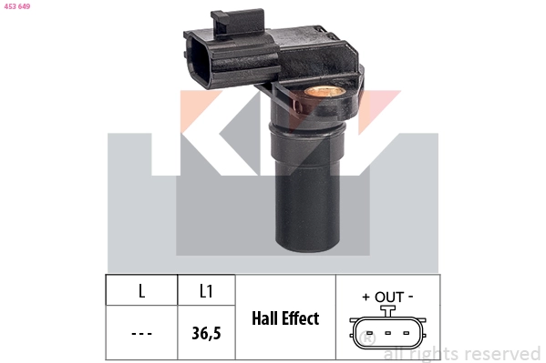 Sensor, RPM (453 649)