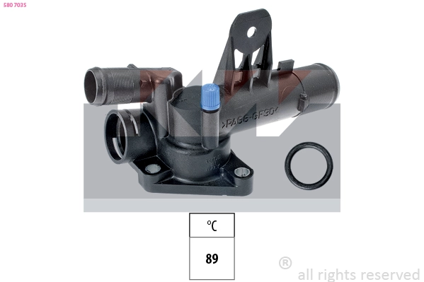 Thermostat, coolant (580 703S)