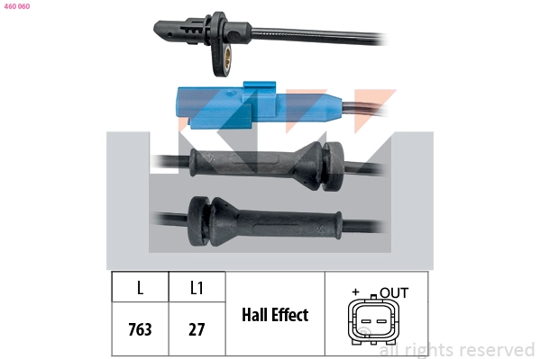 Sensor, wheel speed (460 060)