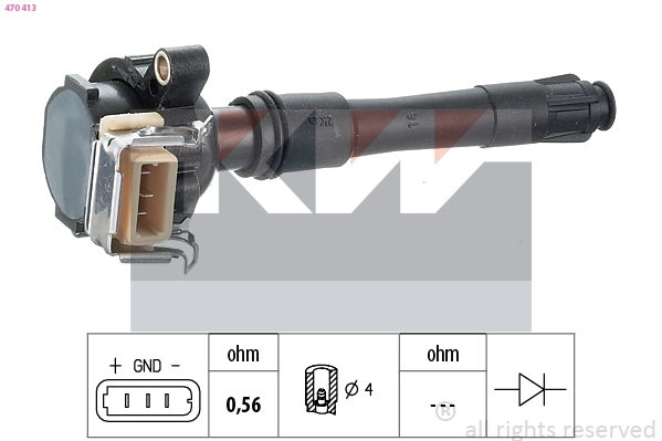Ignition Coil (470 413)