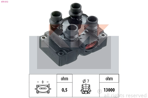 Ignition Coil (470 312)