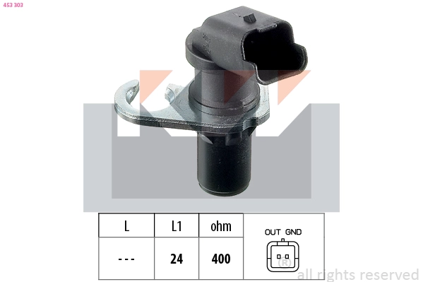 Sensor, crankshaft pulse (453 303)