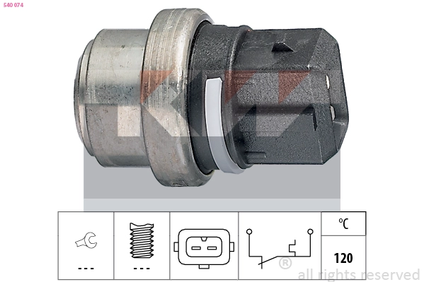 Temperature Switch, coolant warning lamp (540 074)