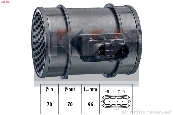 Mass Air Flow Sensor (491 276)