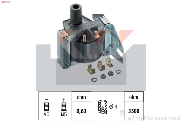 Ignition Coil (470 125)