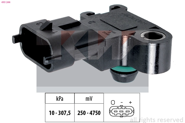 Air Pressure Sensor, altitude adaption (493 244)