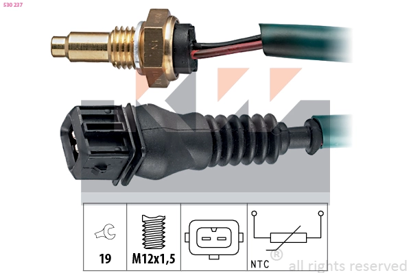Sensor, coolant temperature (530 237)