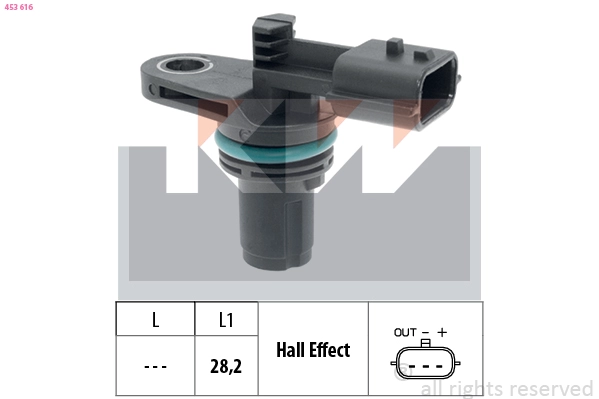 Sensor, crankshaft pulse (453 616)