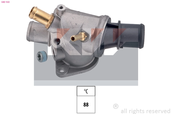 Thermostat, coolant (580 150)
