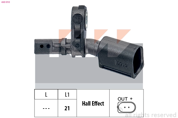Sensor, wheel speed (460 010)