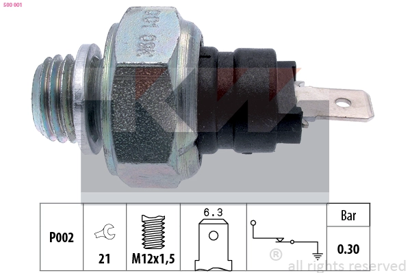 Oil Pressure Switch (500 001)