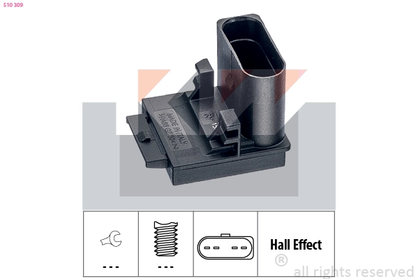 Switch, clutch control (cruise control) (510 309)