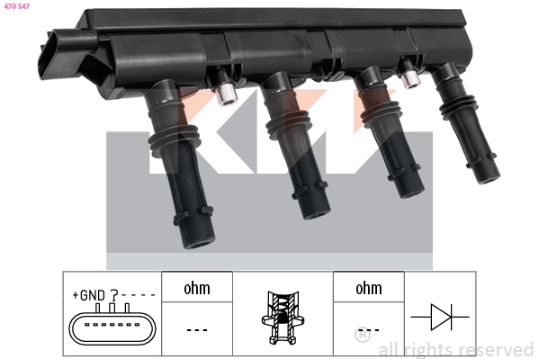 Ignition Coil (470 547)