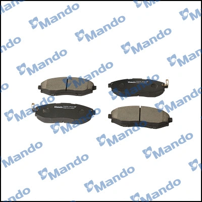 Brake Pad Set, disc brake (MPD24NS)
