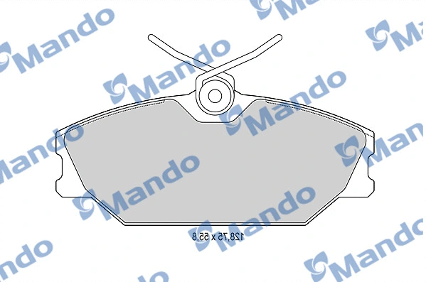 Brake Pad Set, disc brake (MBF015162)
