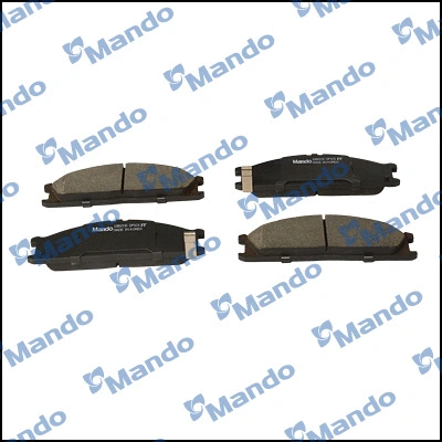 Brake Pad Set, disc brake (MPN08NS)