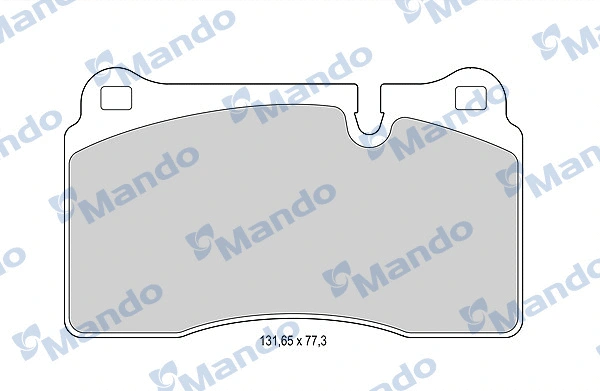 Brake Pad Set, disc brake (MBF015390)
