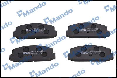Brake Pad Set, disc brake (MPA15)