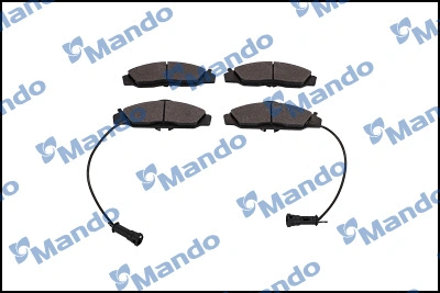 Brake Pad Set, disc brake (MPD17)