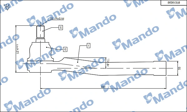 Tie Rod End (DSA020621)