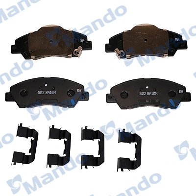 Brake Pad Set, disc brake (IN58101B4A00)