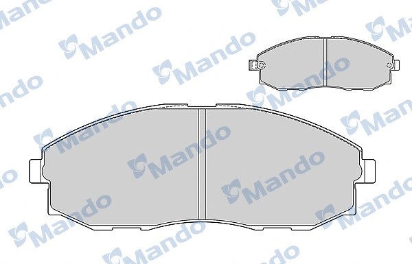Brake Pad Set, disc brake (MBF015020)
