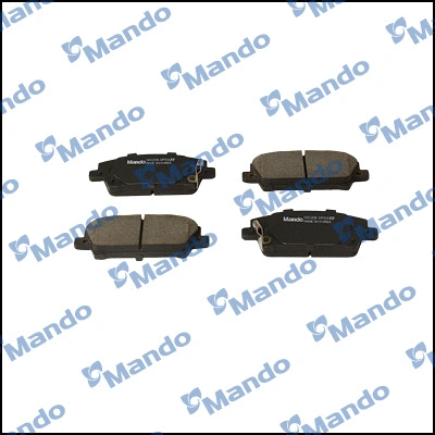 Brake Pad Set, disc brake (MPO08NS)