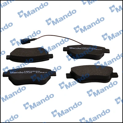Brake Pad Set, disc brake (MBF015168)