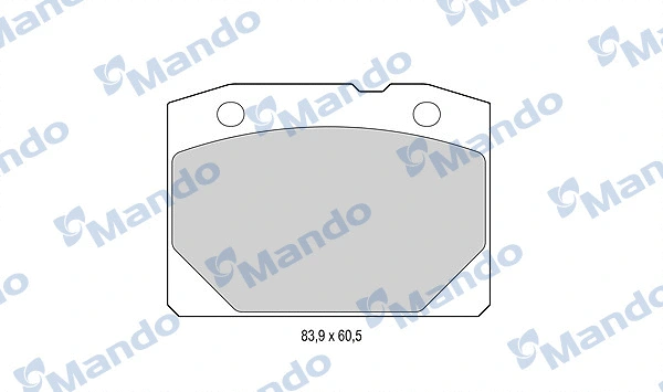Brake Pad Set, disc brake (MBF015055)