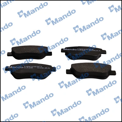 Brake Pad Set, disc brake (MBF015169)
