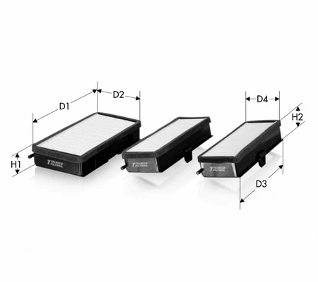 Filter, cabin air (CK8947-3)
