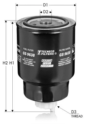 Fuel Filter (GS9638)