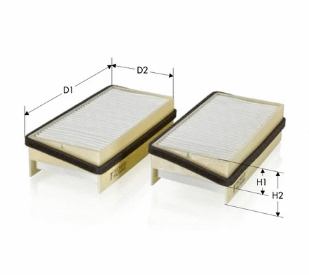 Filter, cabin air (CK8914-2)