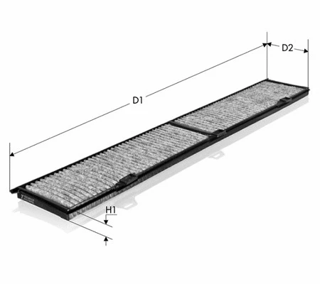 Filter, cabin air (CK8430C)