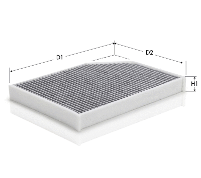 Filter, cabin air (CK1258C)