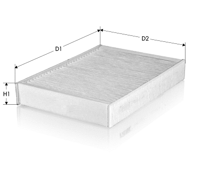 Filter, cabin air (CK1268)