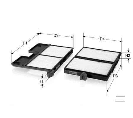 Filter, cabin air (CK9740-2)