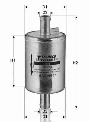 Fuel Filter (GAS46002)
