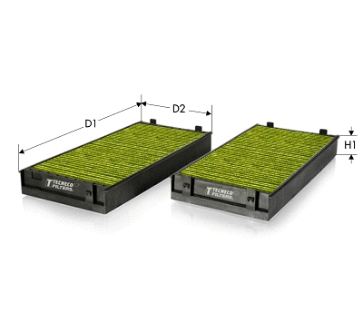 Filter, cabin air (CKA2941-2)